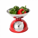 Retro Kitchen Scales - black or red - Dexam