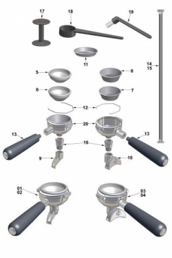 Grinder and Coffee Machine Spare Parts